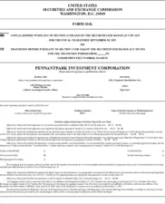Pennantpark Investment Corp.