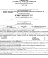 Planet Fitness, Inc.