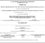 Splash Beverage Group, Inc.