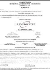 U.S. Energy Corp.