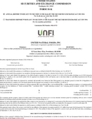 United Natural Foods, Inc.