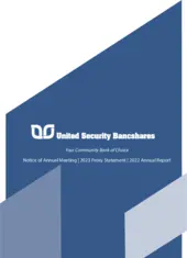United Security Bancshares