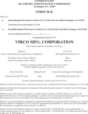 Virco Manufacturing Corp.