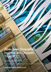 Aberdeen Diversified Income And Growth Trust plc