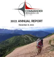 Commander Resources Ltd.