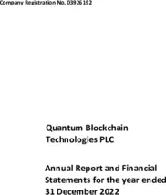 Quantum Blockchain Technologies