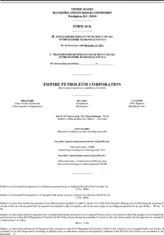 Empire Petroleum Corporation