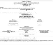 Origin Materials, Inc.