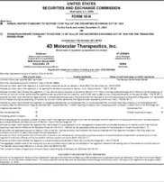 4D Molecular Therapeutics, Inc.