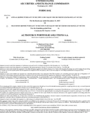 Altisource Portfolio Solutions S.A.