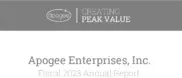 Apogee Enterprises, Inc.