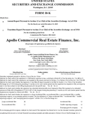 Apollo Commercial Real Estate Finance, Inc.