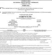 Cerence Inc.