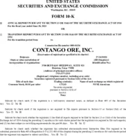 Contango ORE, Inc.