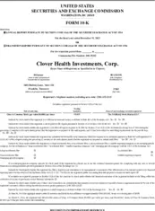 Clover Health Investments, Corp.