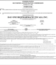 Day One Biopharmaceuticals, Inc.