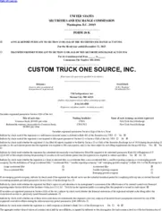 Custom Truck One Source, Inc.