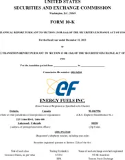 Energy Fuels Inc.