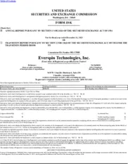 Everspin Technologies Inc.