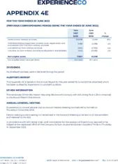 Experience Co Limited