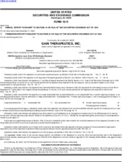 Gain Therapeutics, Inc.