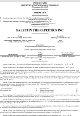 Galectin Therapeutics Inc.