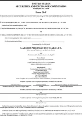 Galmed Pharmaceuticals Ltd.