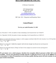 Healthwarehouse.com Inc.