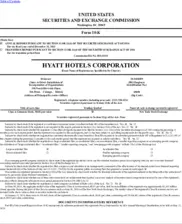 Hyatt Hotels Corporation