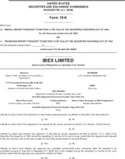 IBEX Limited