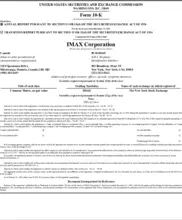 IMAX Corporation