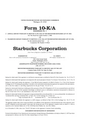 Starbucks Corp.