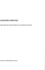 Limitless Earth plc