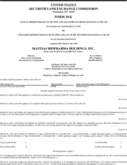 Matinas BioPharma Holdings, Inc.