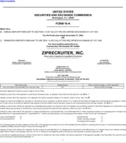 ZipRecruiter, Inc.