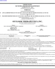 Outlook Therapeutics, Inc.
