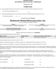 Richmond Mutual Bancorporation, Inc.
