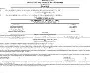 SandRidge Energy, Inc.