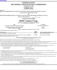 SITE Centers
