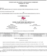 Steel Partners Holdings L.P.