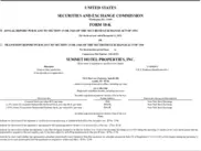 Summit Hotel Properties Inc.