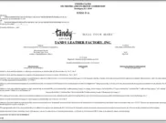 Tandy Leather Factory