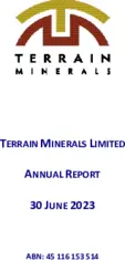 Terrain Minerals Limited