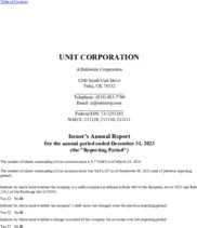 Unit Corporation