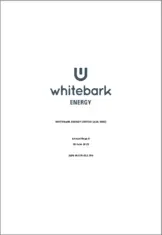 Whitebark Energy