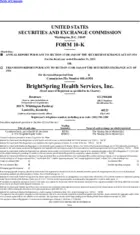 BrightSpring Health Services, Inc.