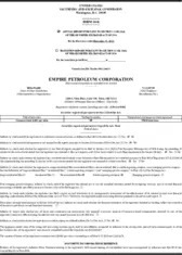 Empire Petroleum Corporation