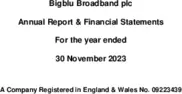 Bigblu Broadband Plc