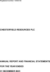 Chesterfield Resources PLC