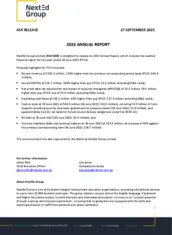 NextEd Group Limited